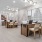 co-working lounge area with modern decor